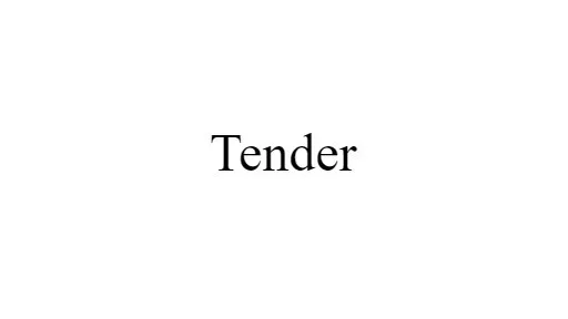 Tender